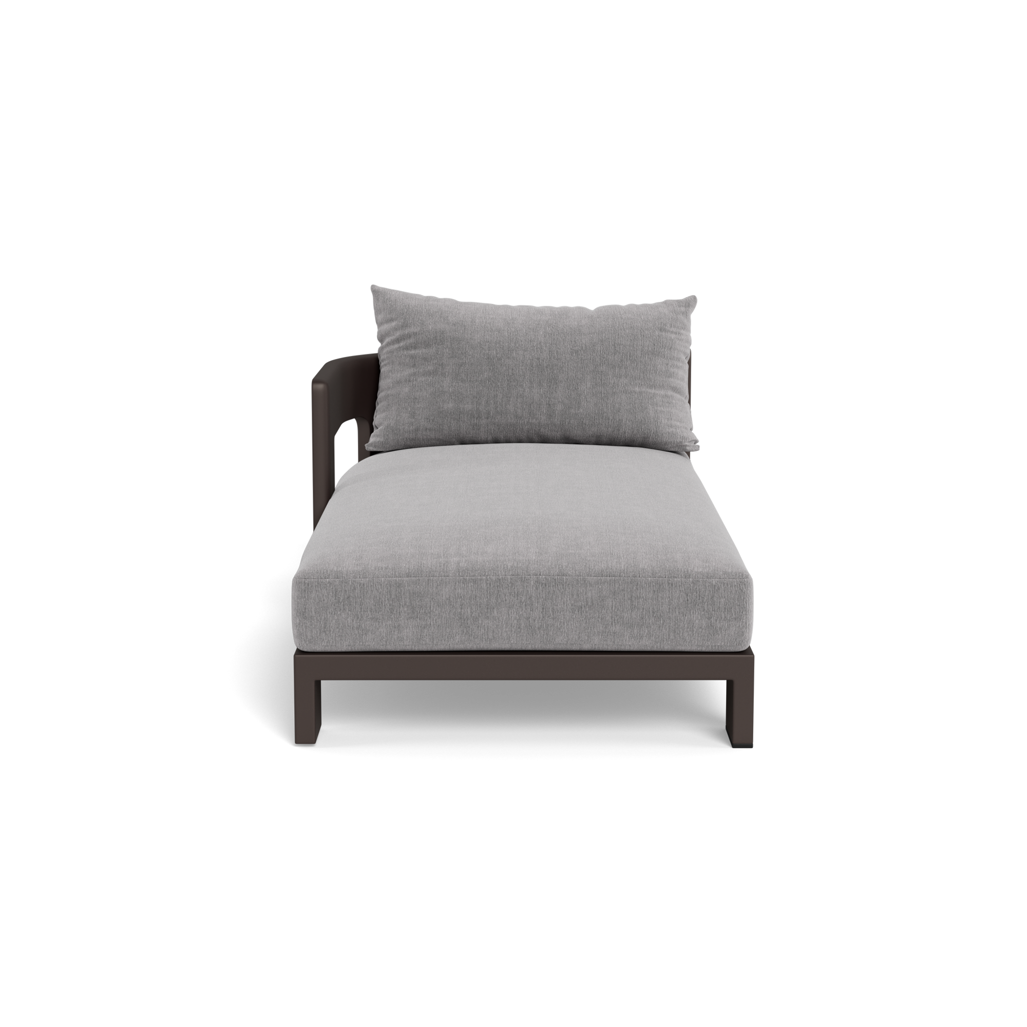 Victoria Aluminum Chaise Left