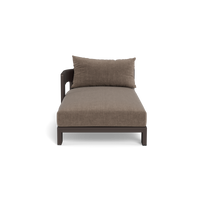 Victoria Aluminum Chaise Left