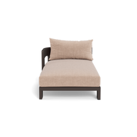 Victoria Aluminum Chaise Left