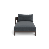 Victoria Aluminum Chaise Left