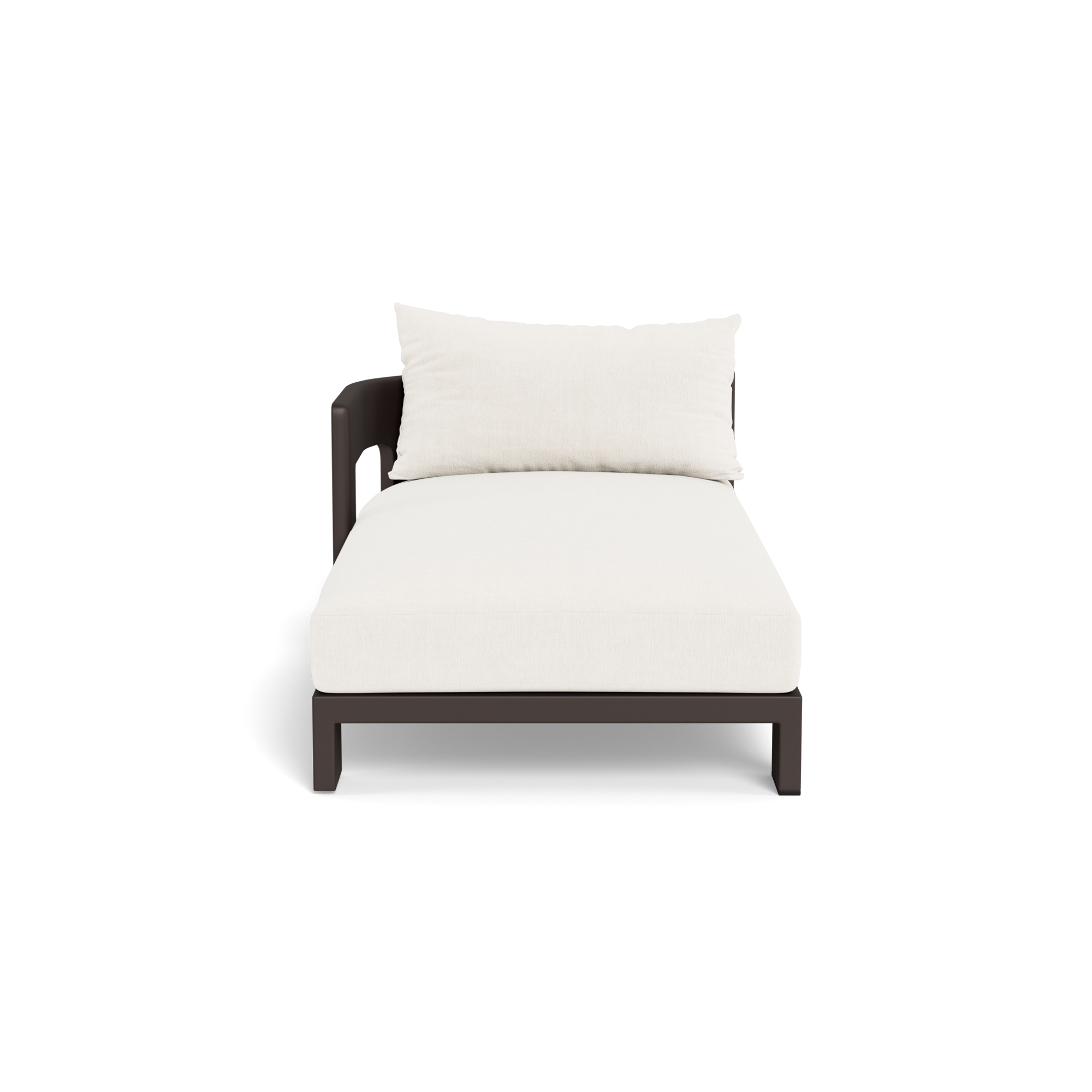 Victoria Aluminum Chaise Left