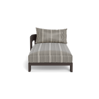 Victoria Aluminum Chaise Left