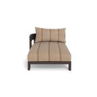 Victoria Aluminum Chaise Left