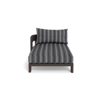 Victoria Aluminum Chaise Left