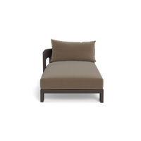 Victoria Aluminum Chaise Left