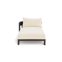 Victoria Aluminum Chaise Left