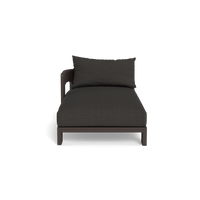 Victoria Aluminum Chaise Left
