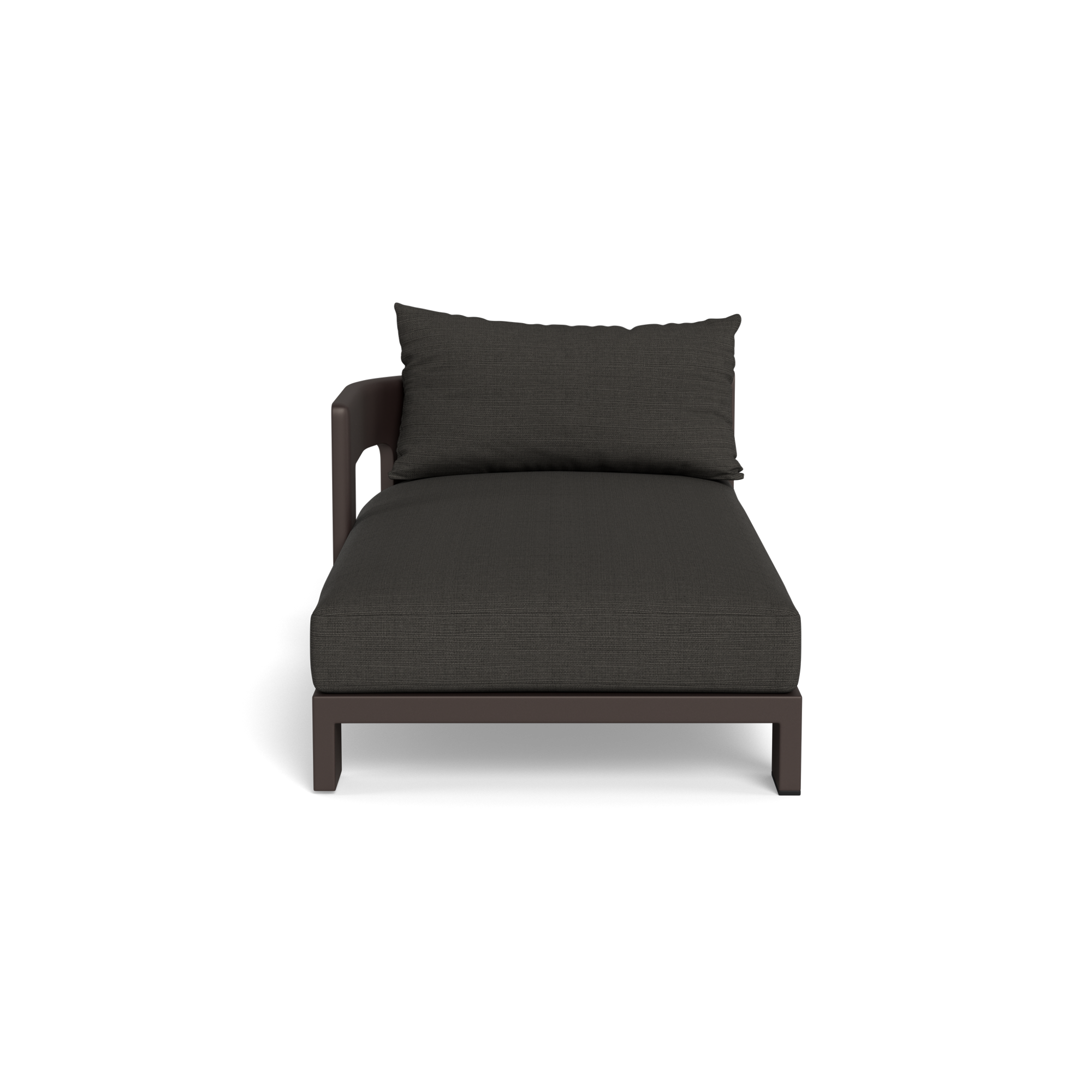 Victoria Aluminum Chaise Left