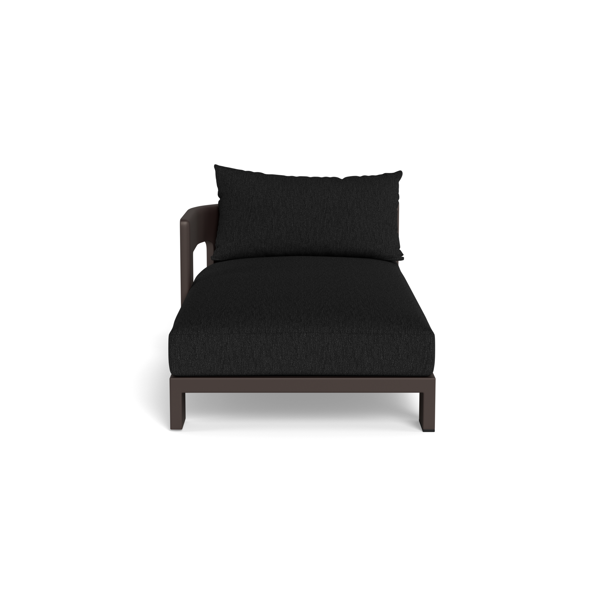 Victoria Aluminum Chaise Left