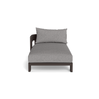 Victoria Aluminum Chaise Left