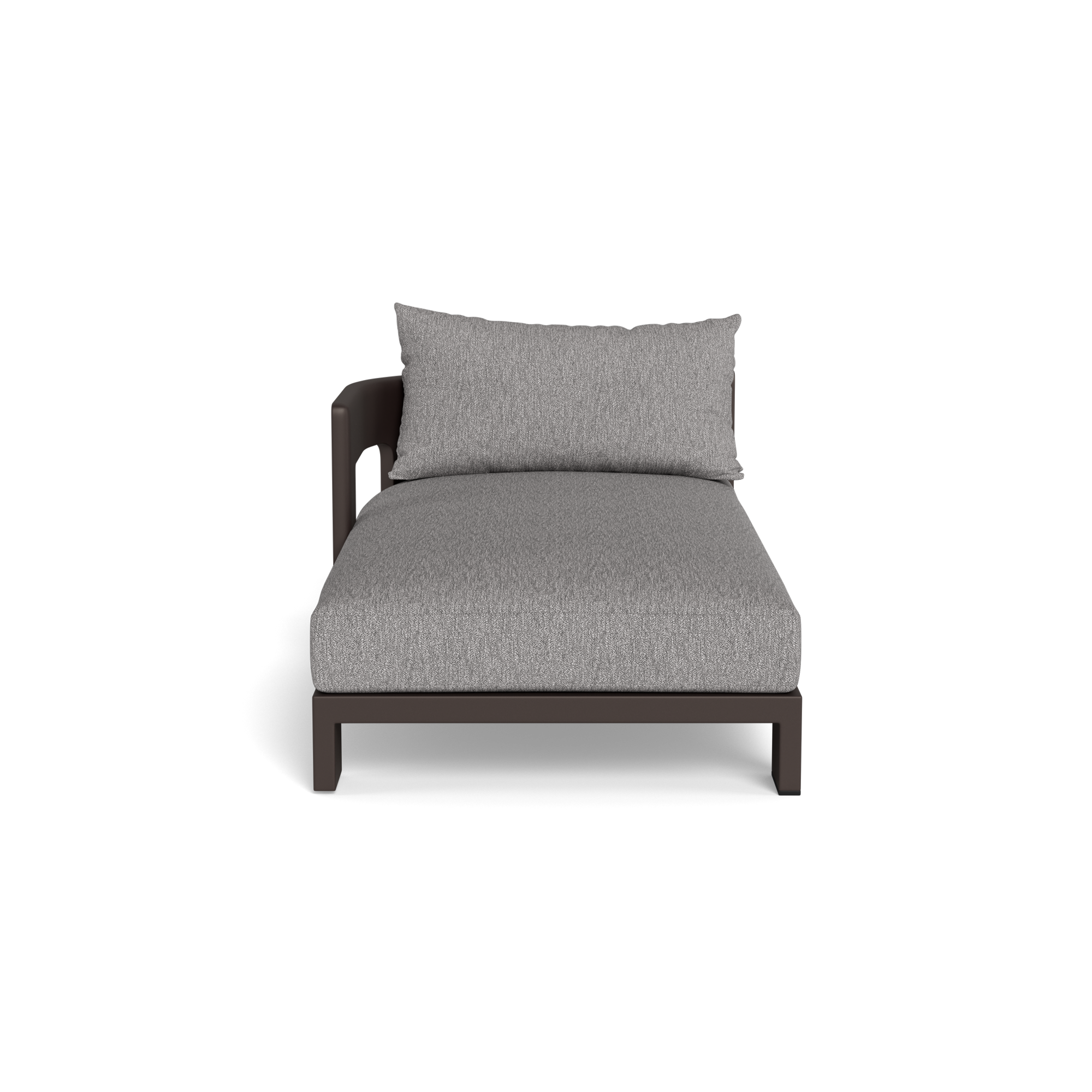 Victoria Aluminum Chaise Left