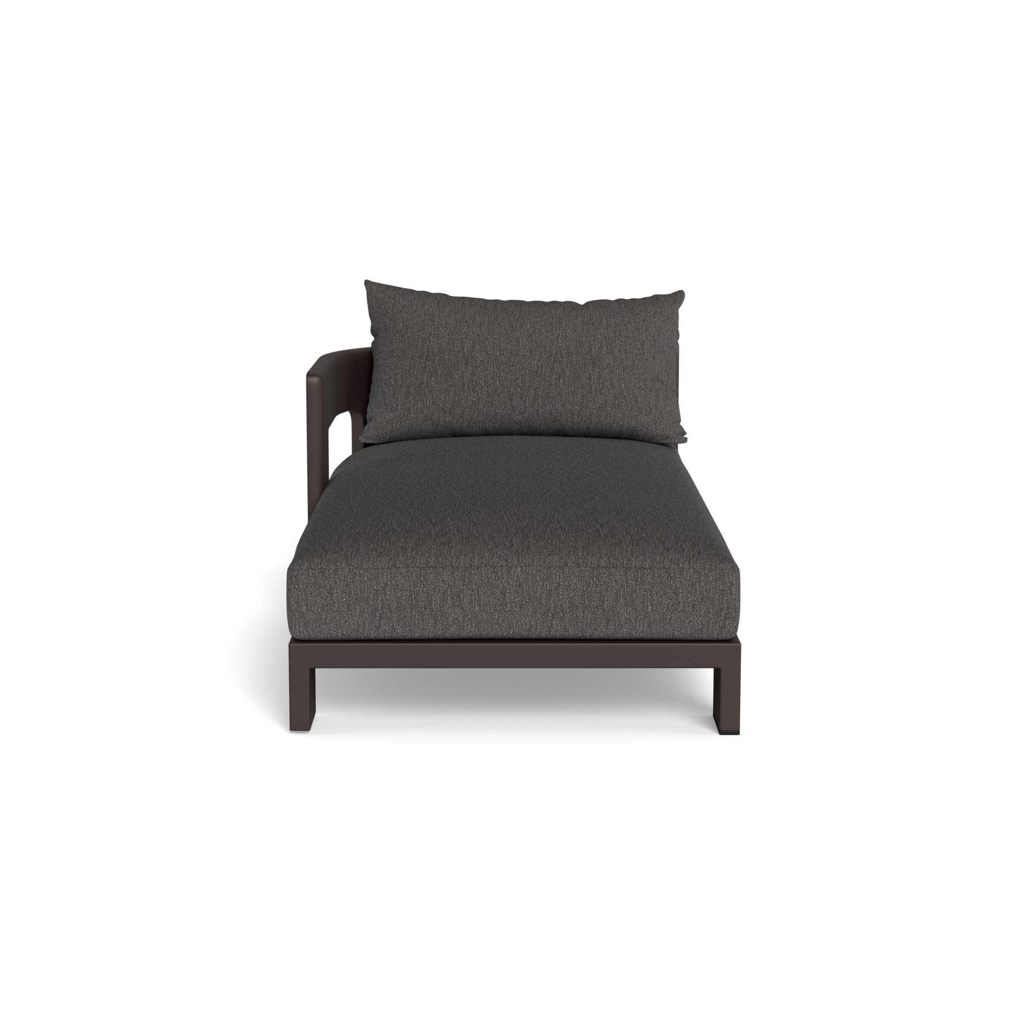 Victoria Aluminum Chaise Left