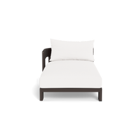 Victoria Aluminum Chaise Left