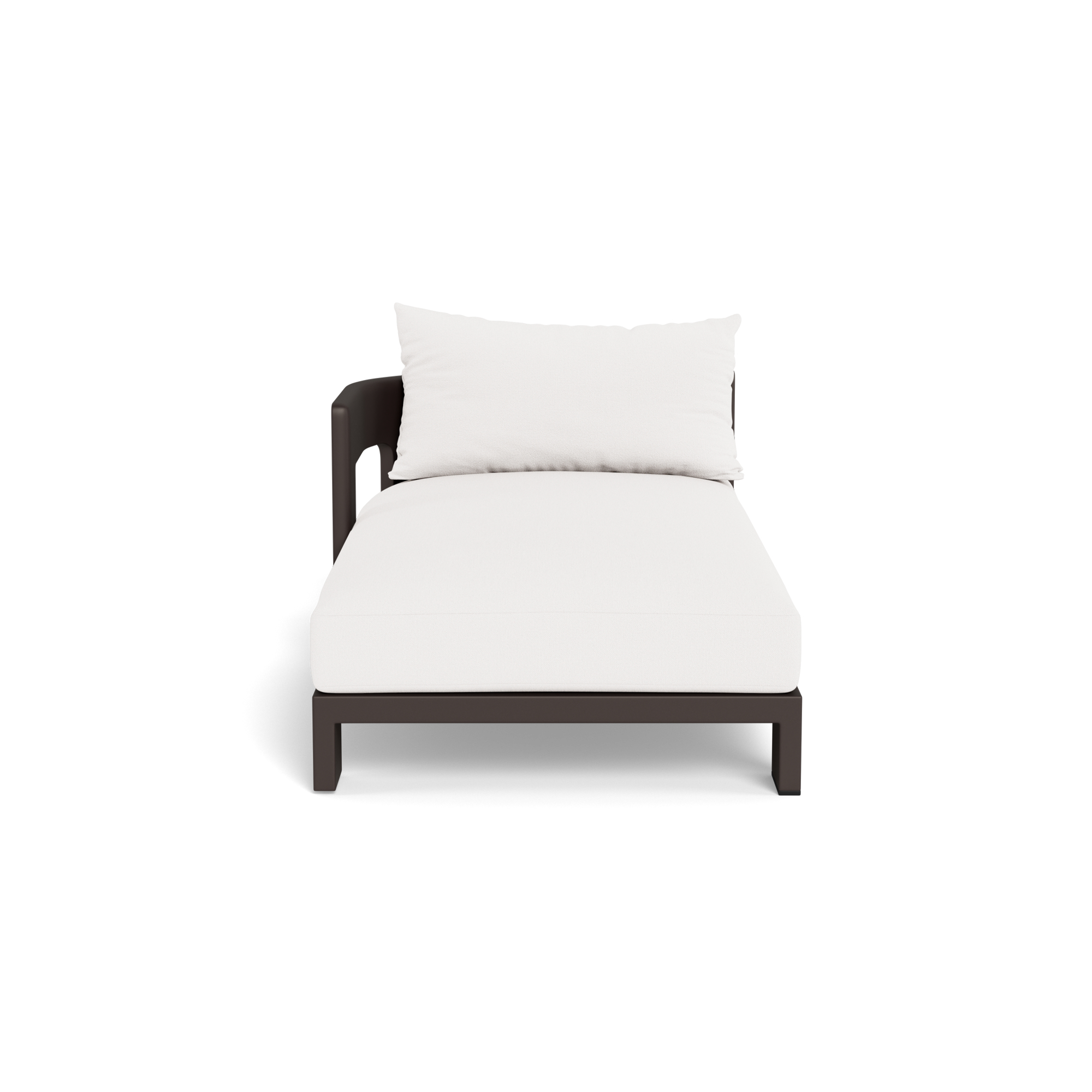 Victoria Aluminum Chaise Left