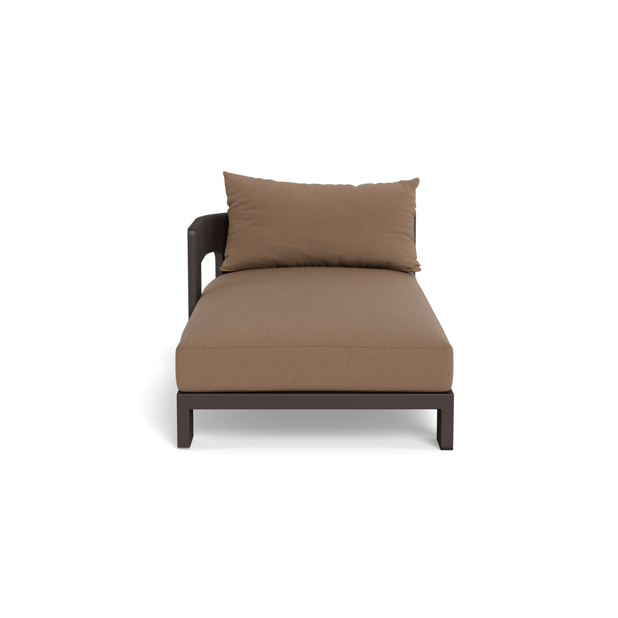 Victoria Aluminum Chaise Left