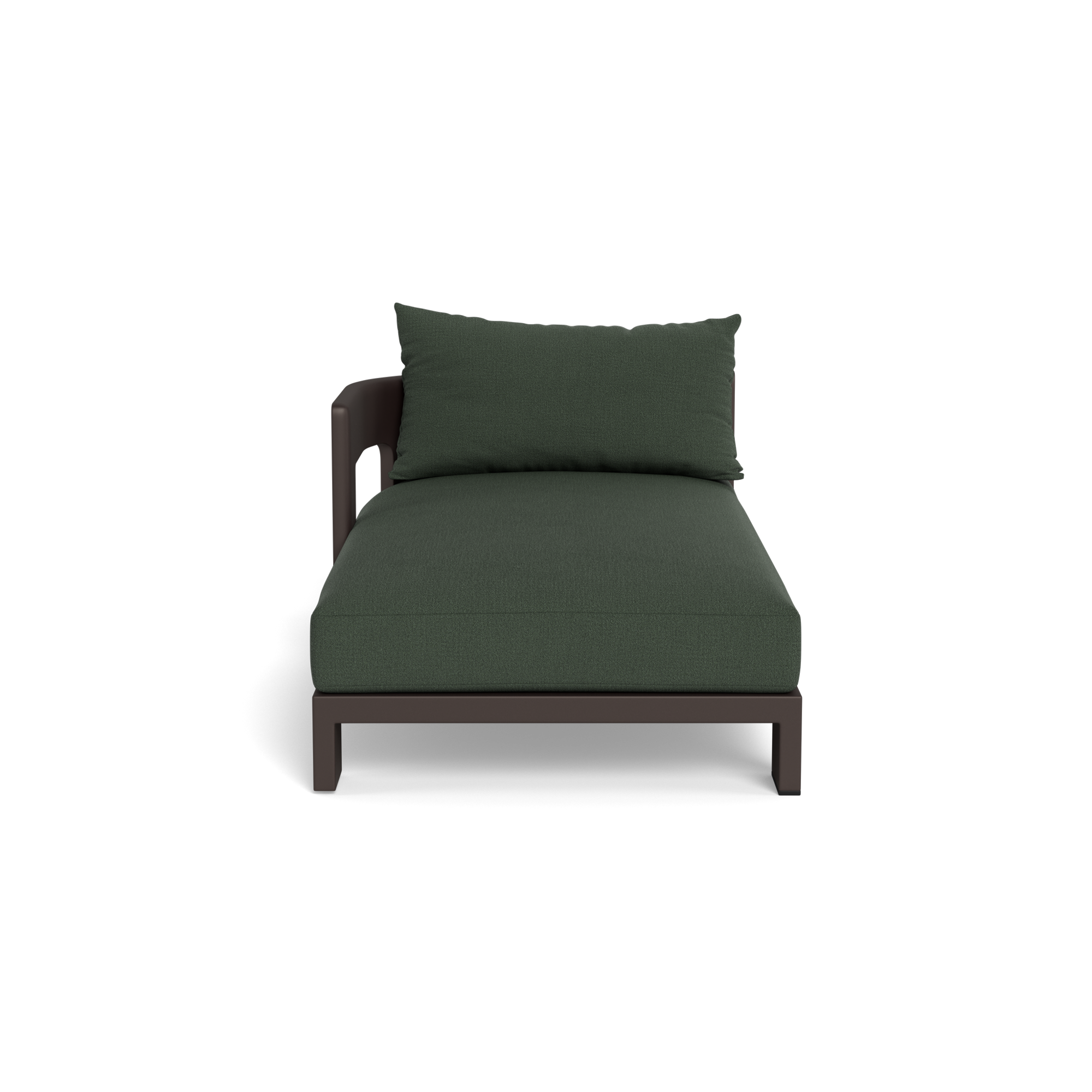 Victoria Aluminum Chaise Left