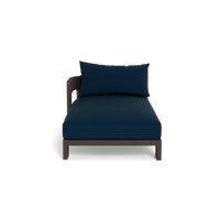 Victoria Aluminum Chaise Left