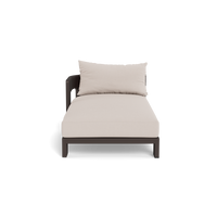 Victoria Aluminum Chaise Left