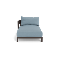 Victoria Aluminum Chaise Left