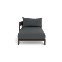 Victoria Aluminum Chaise Left