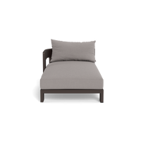 Victoria Aluminum Chaise Left