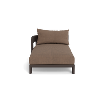 Victoria Aluminum Chaise Left