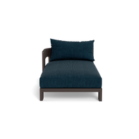 Victoria Aluminum Chaise Left
