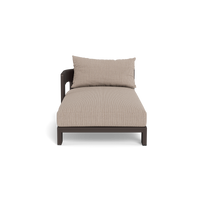 Victoria Aluminum Chaise Left