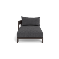 Victoria Aluminum Chaise Left