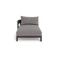 Victoria Aluminum Chaise Left