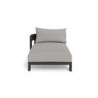 Victoria Aluminum Chaise Left