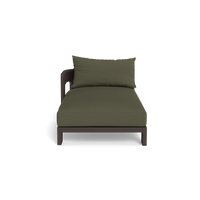 Victoria Aluminum Chaise Left