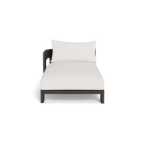 Victoria Aluminum Chaise Left