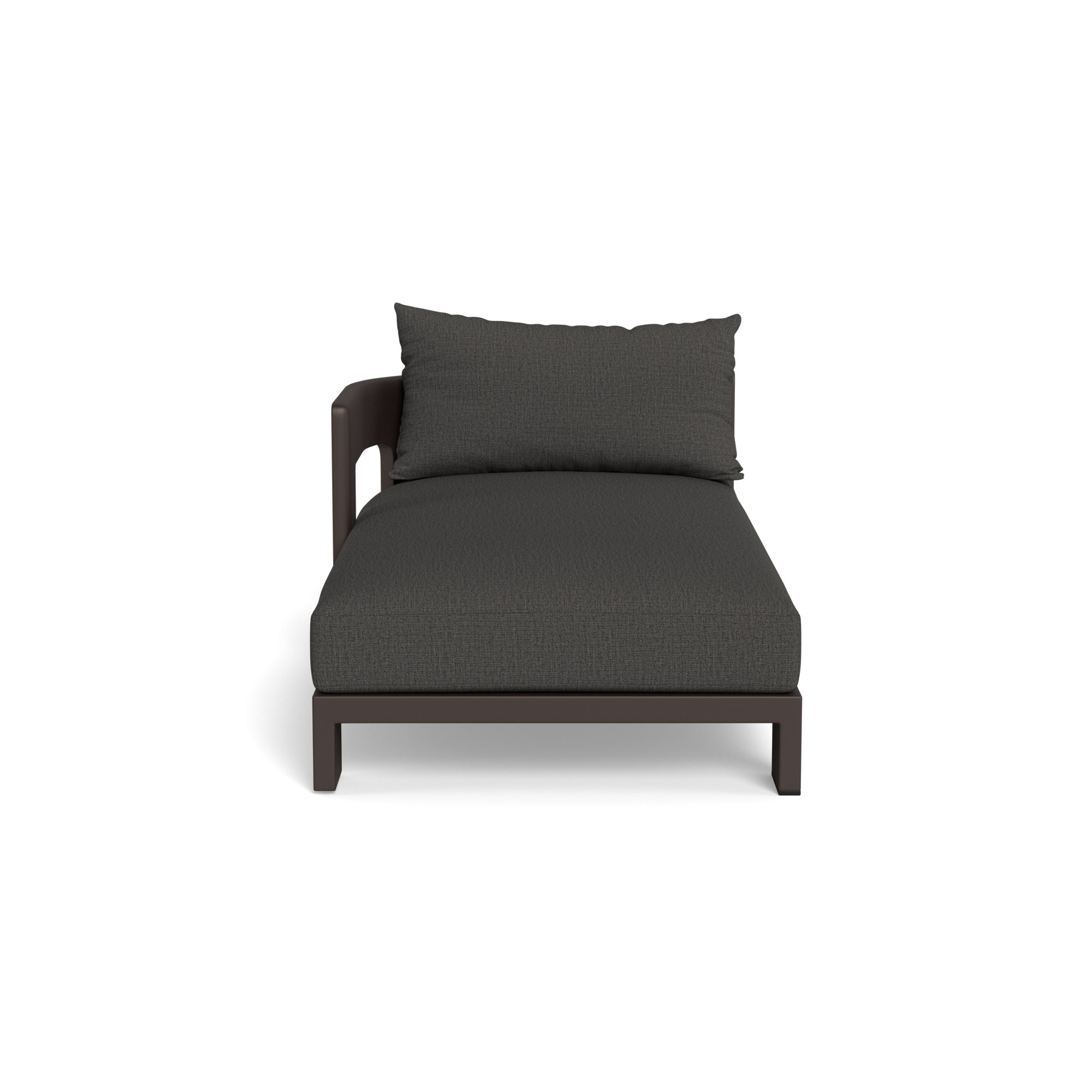 Victoria Aluminum Chaise Left