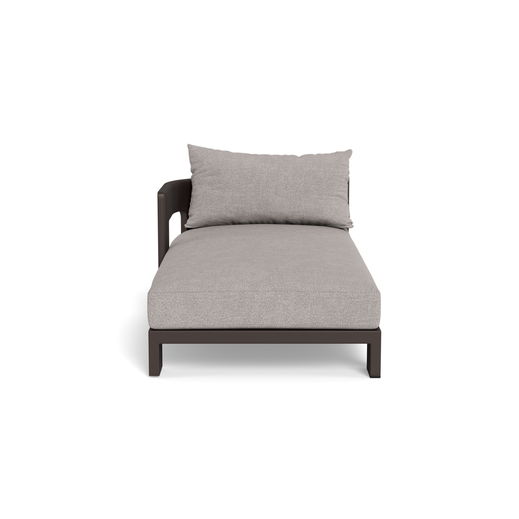 Victoria Aluminum Chaise Left