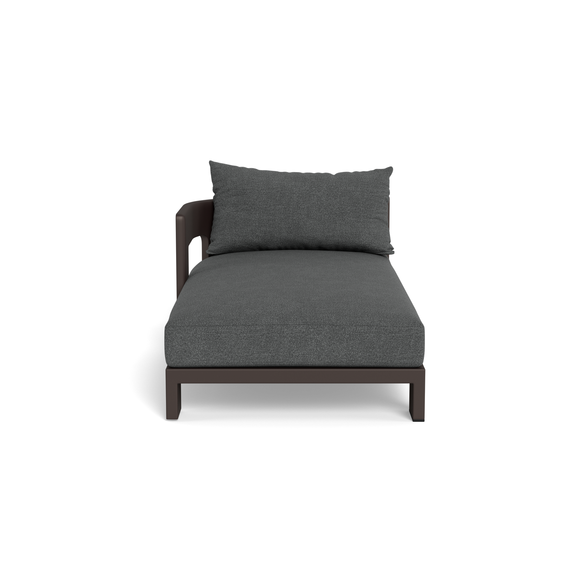 Victoria Aluminum Chaise Left