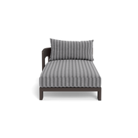 Victoria Aluminum Chaise Left