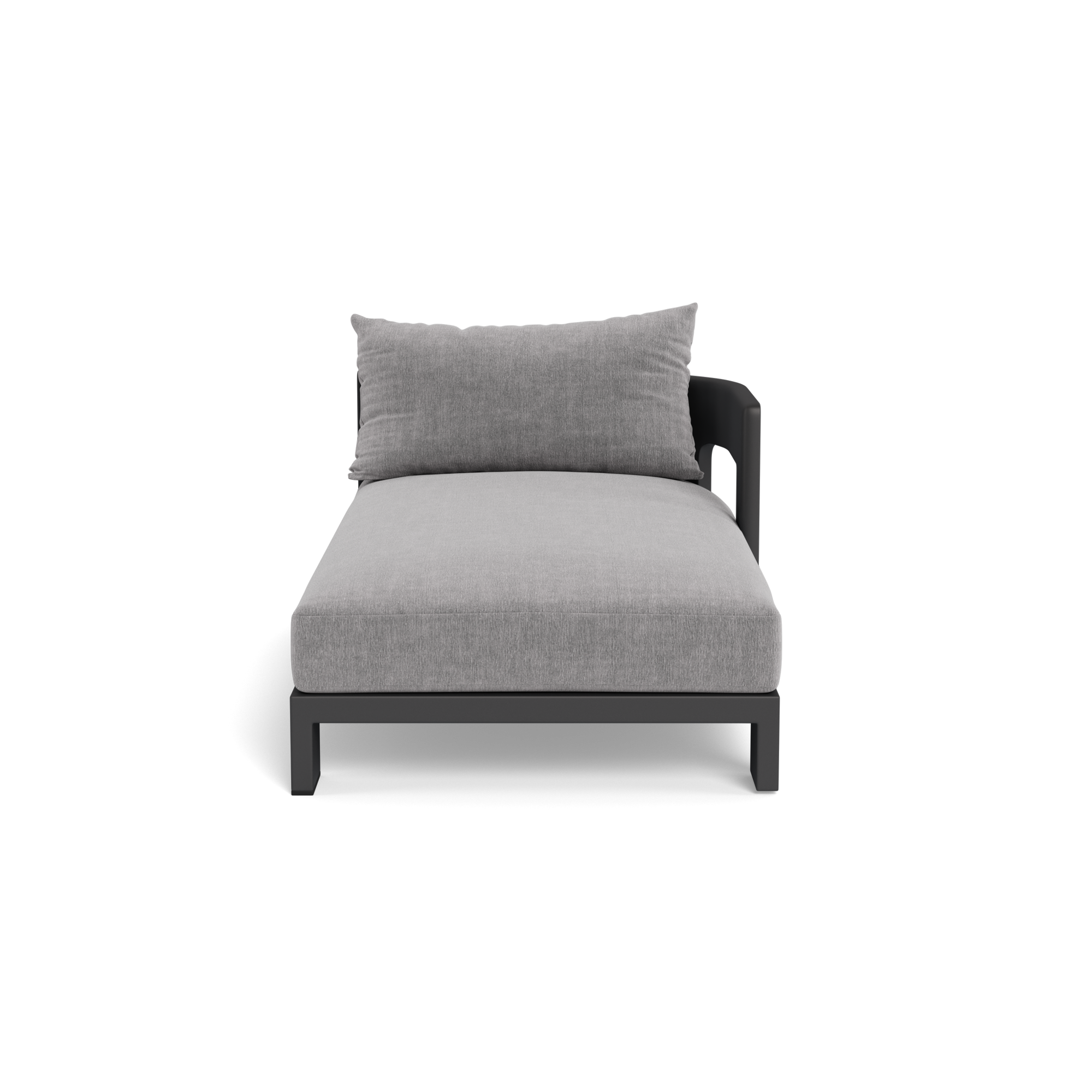 Victoria Aluminum Chaise Right