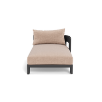 Victoria Aluminum Chaise Right