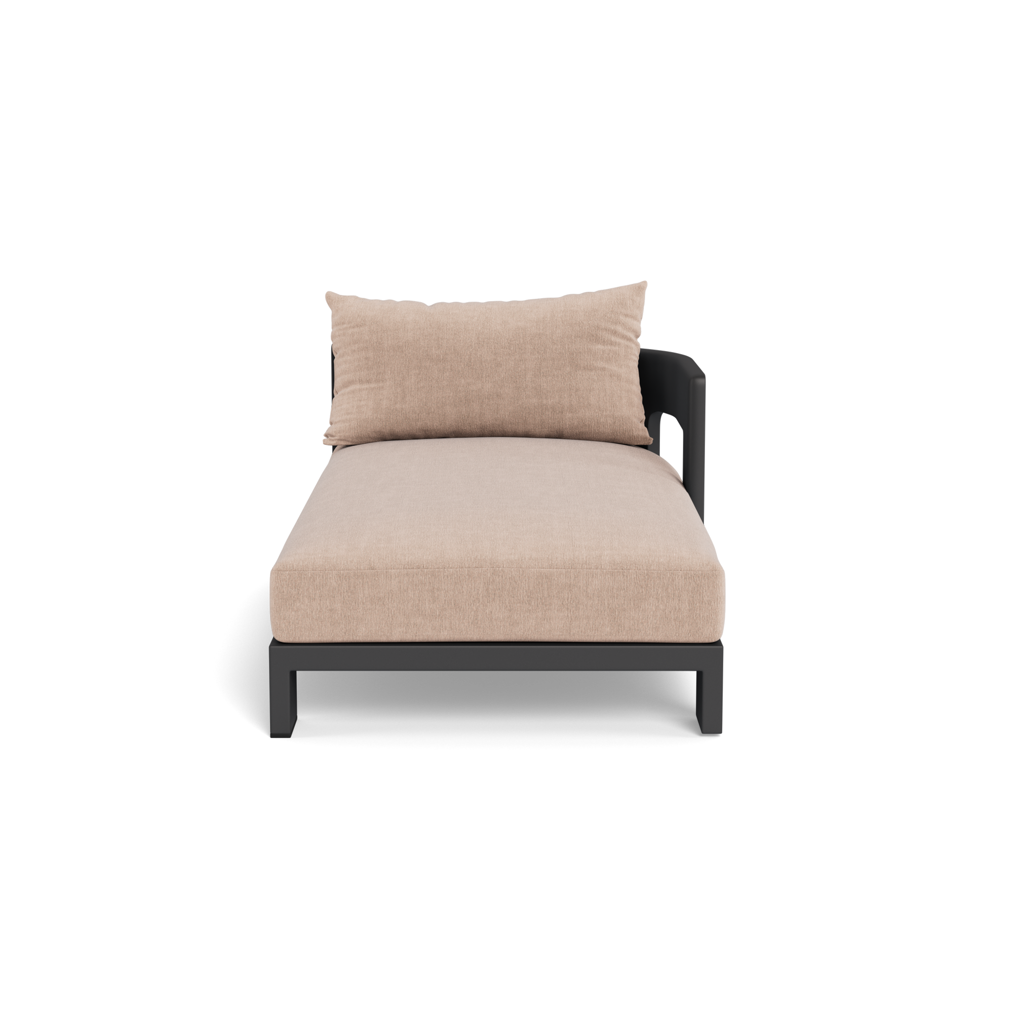 Victoria Aluminum Chaise Right