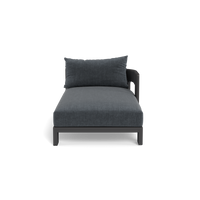 Victoria Aluminum Chaise Right