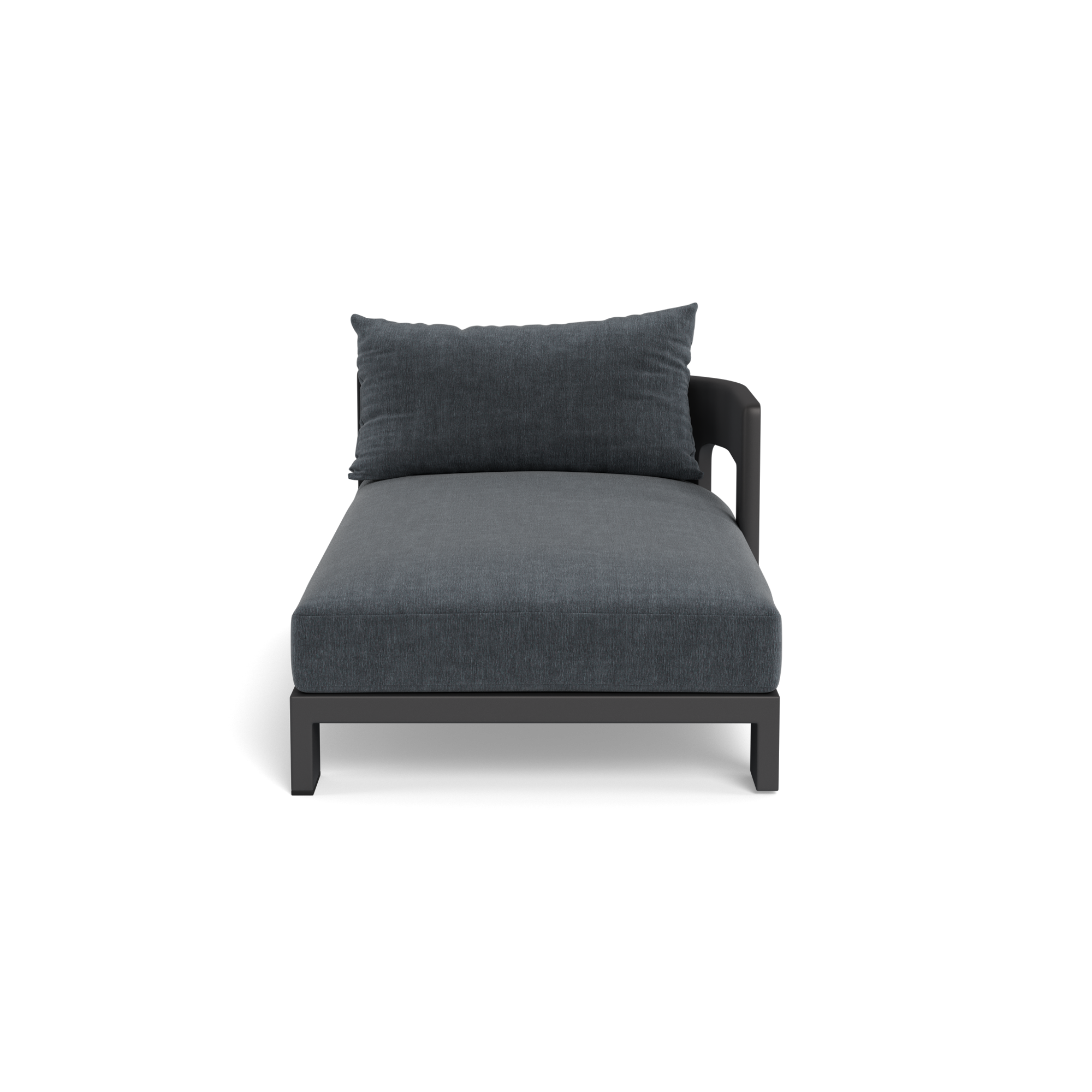 Victoria Aluminum Chaise Right