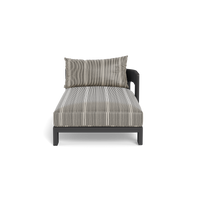 Victoria Aluminum Chaise Right