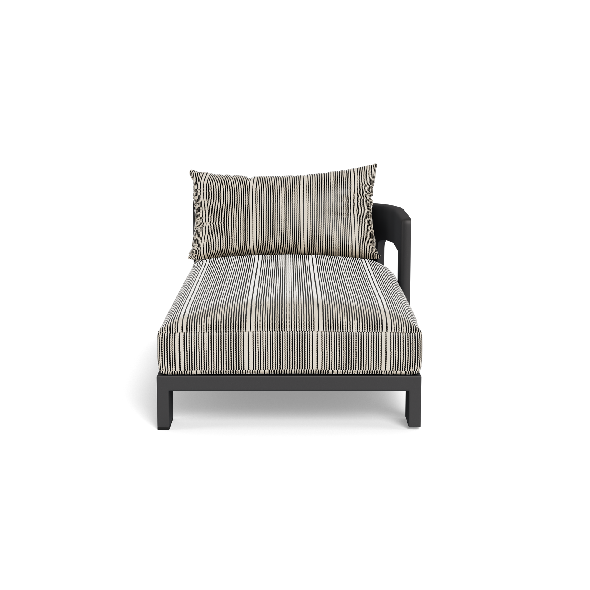 Victoria Aluminum Chaise Right