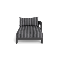 Victoria Aluminum Chaise Right