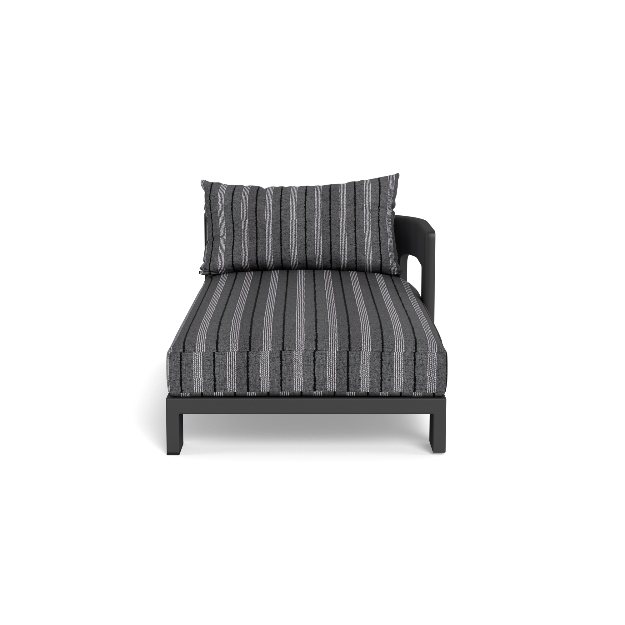 Victoria Aluminum Chaise Right