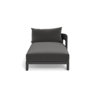 Victoria Aluminum Chaise Right
