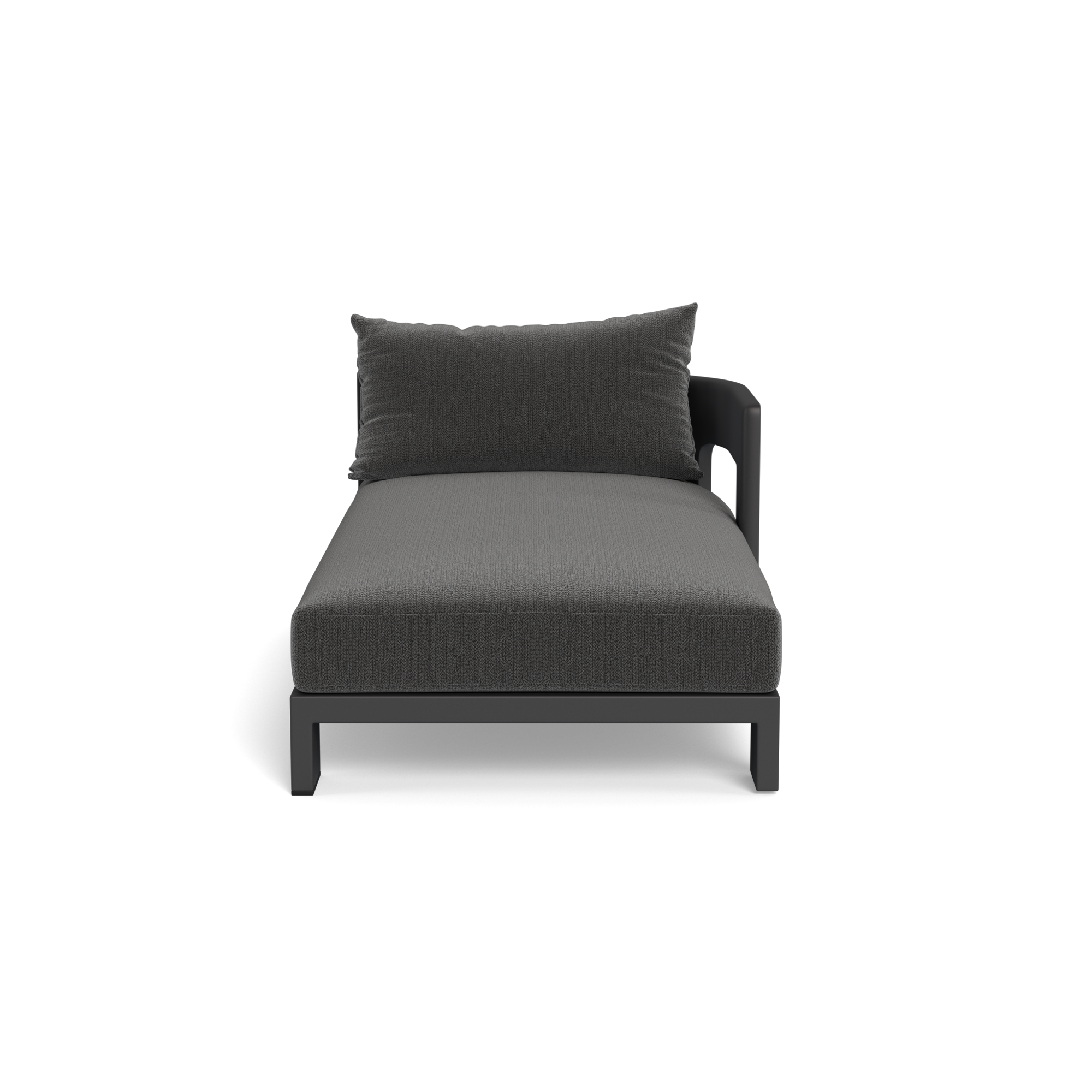 Victoria Aluminum Chaise Right