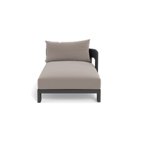 Victoria Aluminum Chaise Right