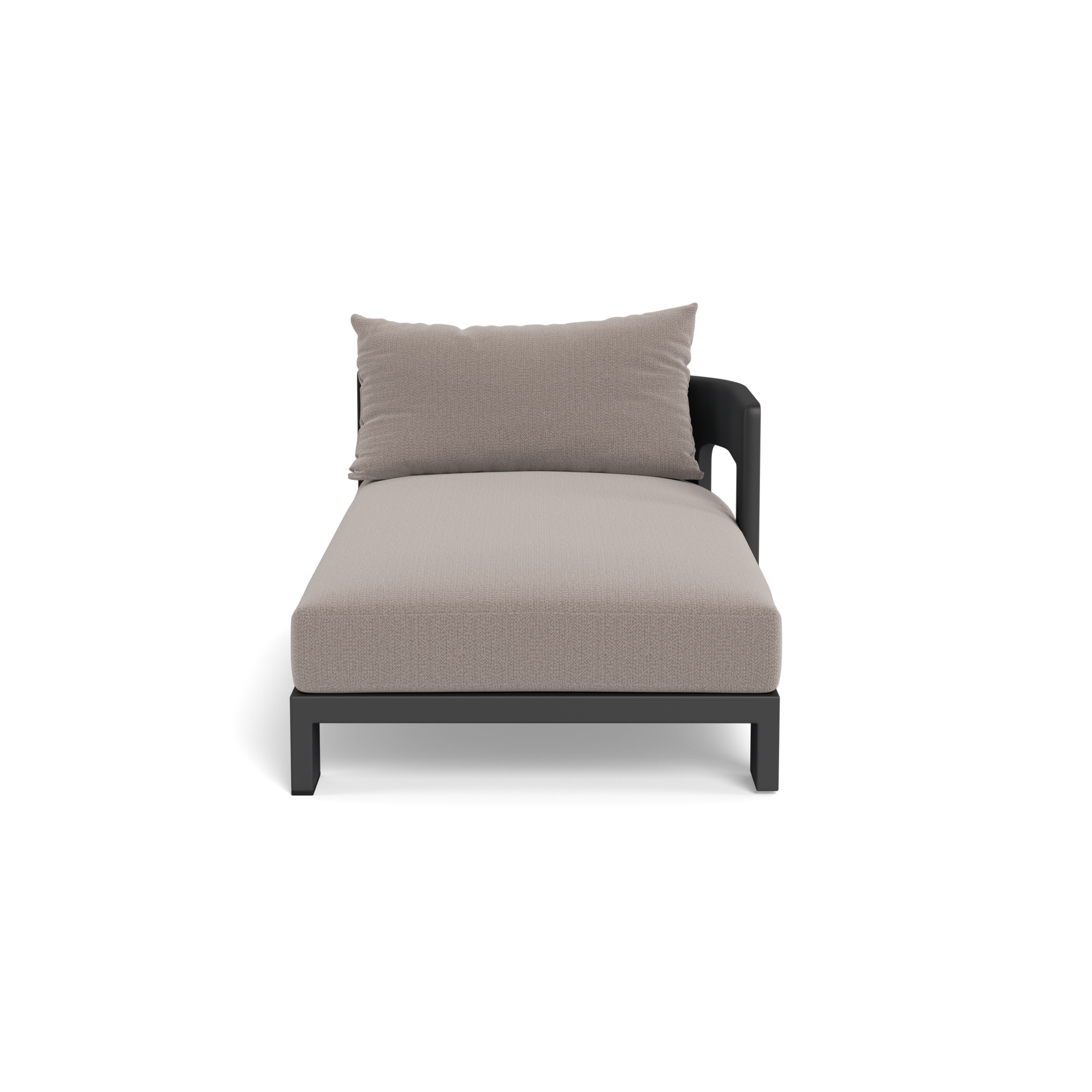 Victoria Aluminum Chaise Right